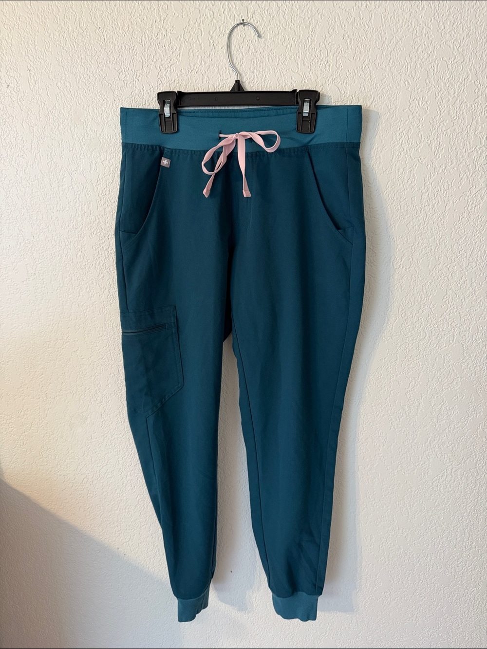 Figs Women’s Zamora Jogger Scrub Pants in Caribbean Blue
